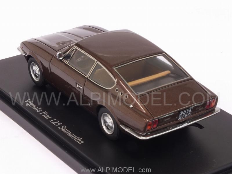 Fiat 125 Samantha Vignale 1967 (Metallic Brown) - auto-cult