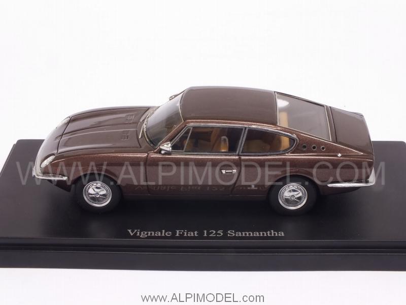 Fiat 125 Samantha Vignale 1967 (Metallic Brown) - auto-cult