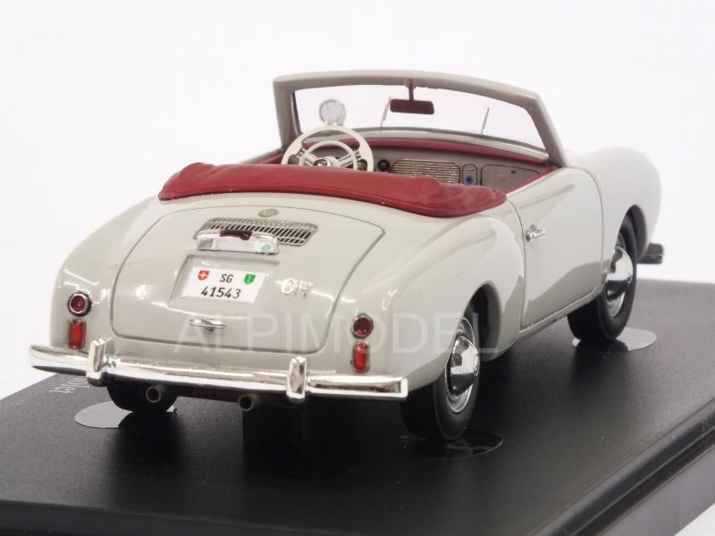 Beutler Spezial Cabriolet 1953 (Grey/Dark Red) - auto-cult