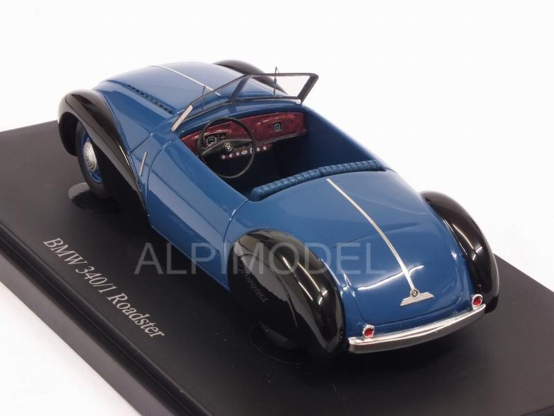 BMW 340/1 Roadster 1949 (Blue/Black) - auto-cult