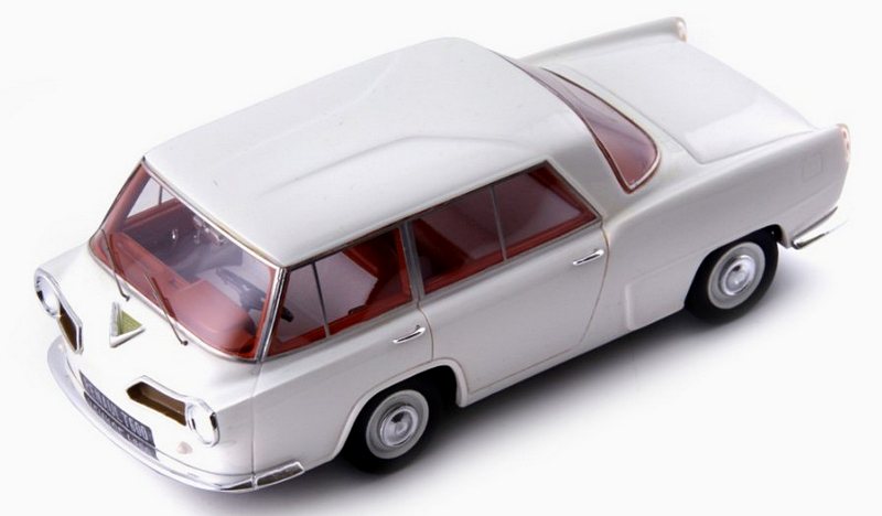 Renault Projet 600 1957 (White) by autocult
