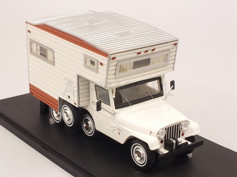 Jeep CJ5 Universal Camper 1969 (White) - autocult