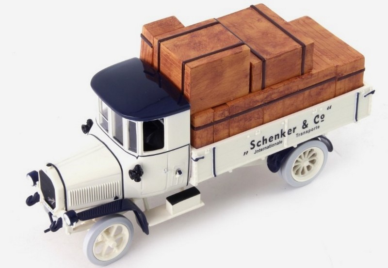 Daimler Marienfelde DR 4-5 DZ 'Schenker' Truck with loading 1917 by autocult