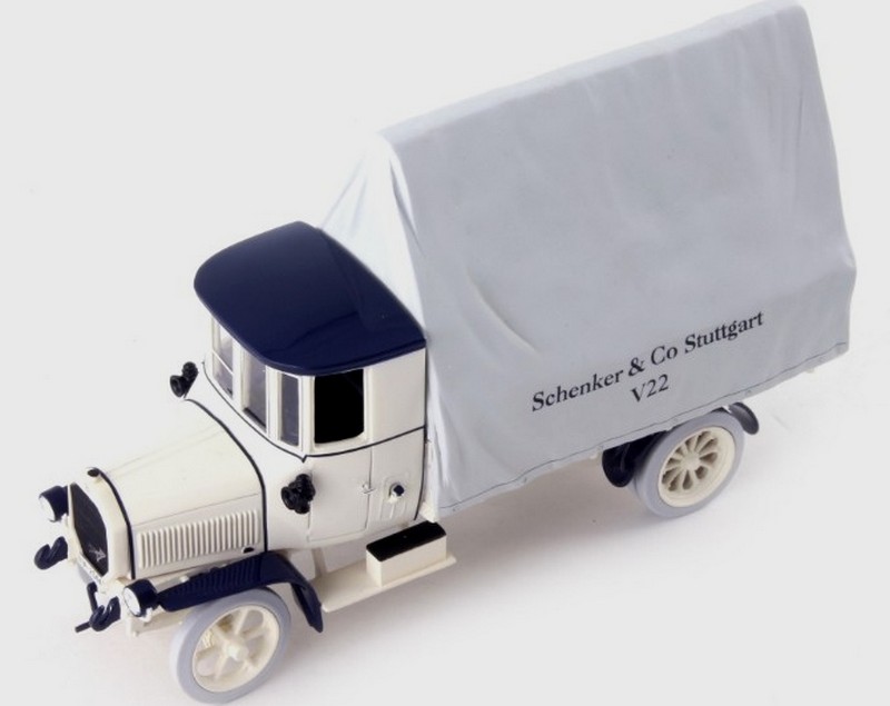Daimler Marienfelde DR 4-5 DZ 'Schenker' Truck with canvas 1917 by autocult