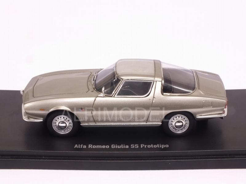 Alfa Romeo Giulia SS Prototipo Bertone 1965 (Silvergold) - auto-cult