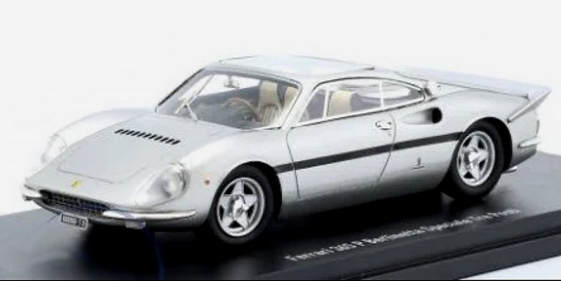 Ferrari 365P 3 Posti 1966 Silver Gianni Agnelli Personal Car - Masterpiece Edition by autocult