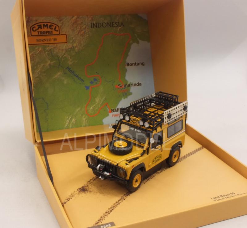 Land Rover 90 Camel Tropy Borneo 1985 (Gift Box) - almost-real