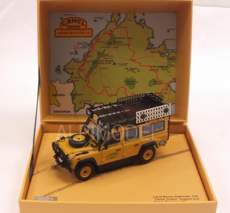 Land Rover 110 Camel Trophy Support Sabah Malaysia 1993 (Gift Box) - almost-real
