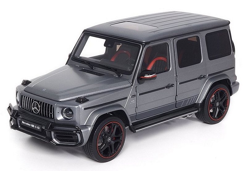 Mercedes AMG G63 (W463) 2019 (Designo Platinum Magno) by almost-real