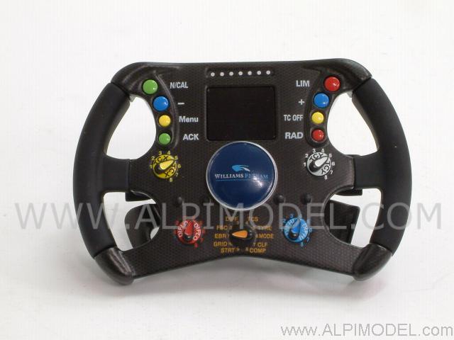 Williams FW28 Formula 1 steering Wheel (1/4 scale - diam. 7cm) by amalgam