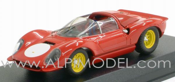 Ferrari Dino 206 S 1966  Prova (red) by art-model