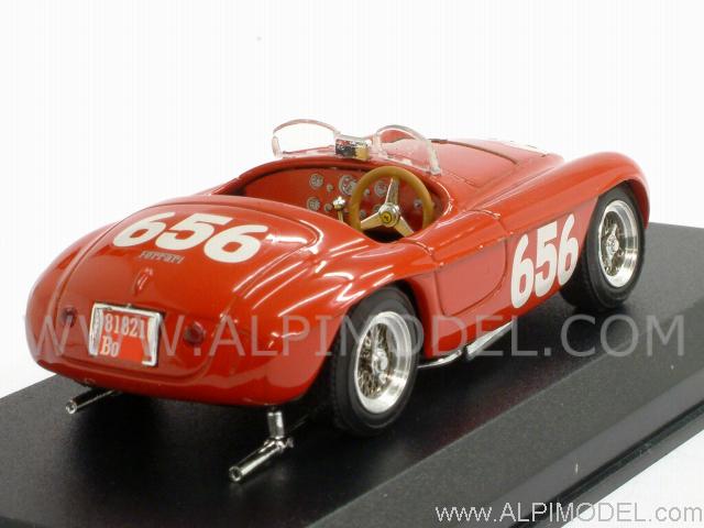Ferrari 166 MM Spider Mille Miglia 1950 Marzotto-Marini - art-model