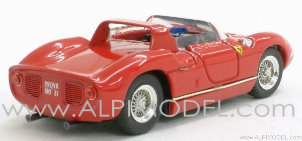 Ferrari 250 P Prova 1963 (Red) - art-model