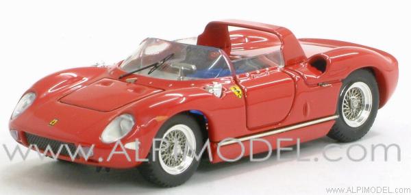 Ferrari 250 P Prova 1963 (Red) by art-model