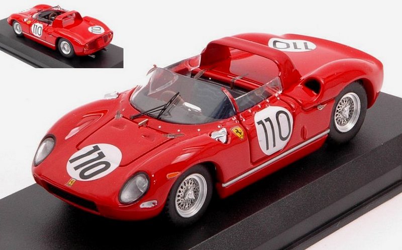 Ferrari 250 P Nurburgring 1963 Surtees - Maires - art-model