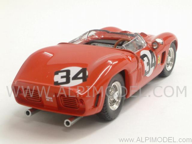 Ferrari Dino 246 SP #34  Sebring 1962 Pedro/Ricardo Rodriguez - art-model
