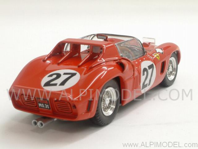 Ferrari Dino 268 SP #27 Le Mans 1962 Scarfiotti - Baghetti - art-model