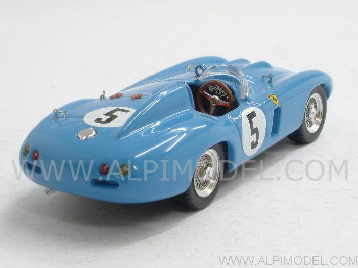 Ferrari 750 Monza #5 1000 Km Paris 1956 Picard - Trintignant - art-model