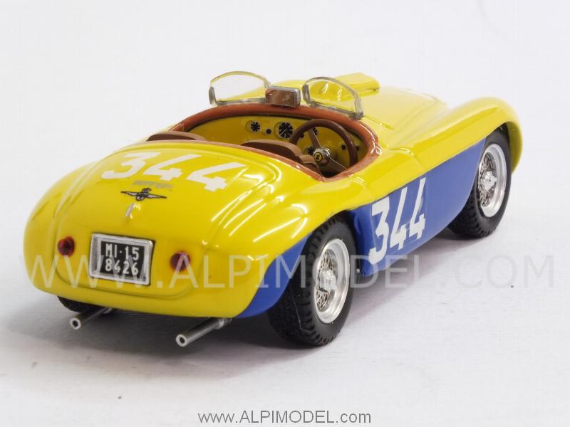 Ferrari 166 MM SP #344 Mille Miglia 1951 Palmer - Terravazzi - art-model