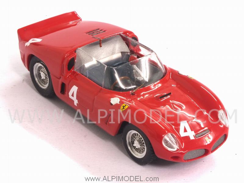 Ferrari 246 Dino #4 Nurburgring 1961 Von Trips - Ginther - Gendebien - art-model