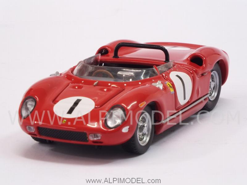 Ferrari 250P-#1 Bridgehampton 1963 Pedro Rodriguez by art-model