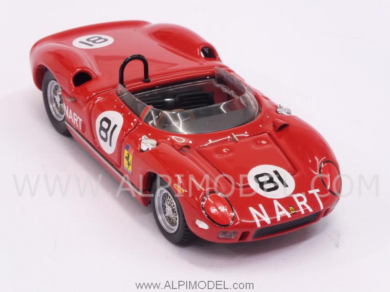Ferrari 275 P NART #81 500 Km Bridgehampton 1964 Pedro Rodriguez - art-model