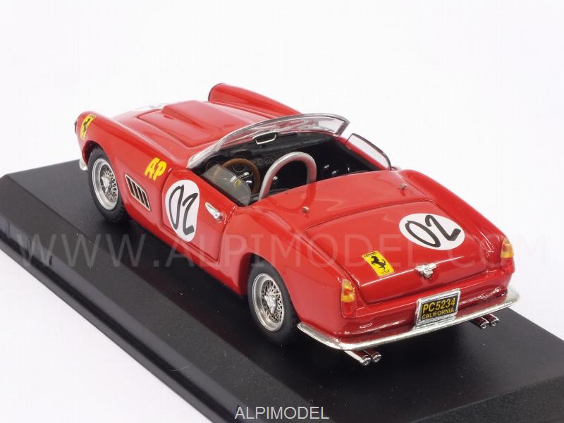 Ferrari 250 California #2 Winner 2h Relay Marlboro 1961 A.Wylie - art-model