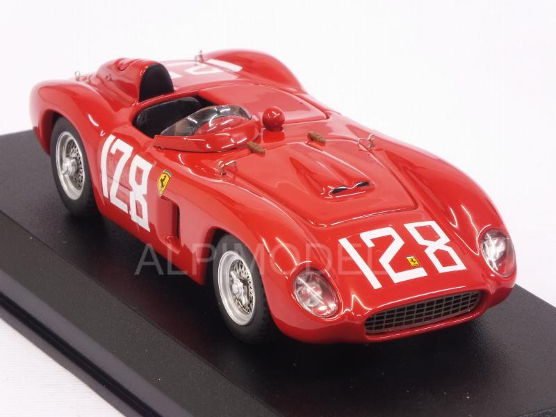 Ferrari 500 TR #128 Winner Brynfan Tyddyn Road Races 1956 Carroll Shelby - art-model