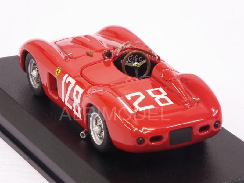Ferrari 500 TR #128 Winner Brynfan Tyddyn Road Races 1956 Carroll Shelby - art-model