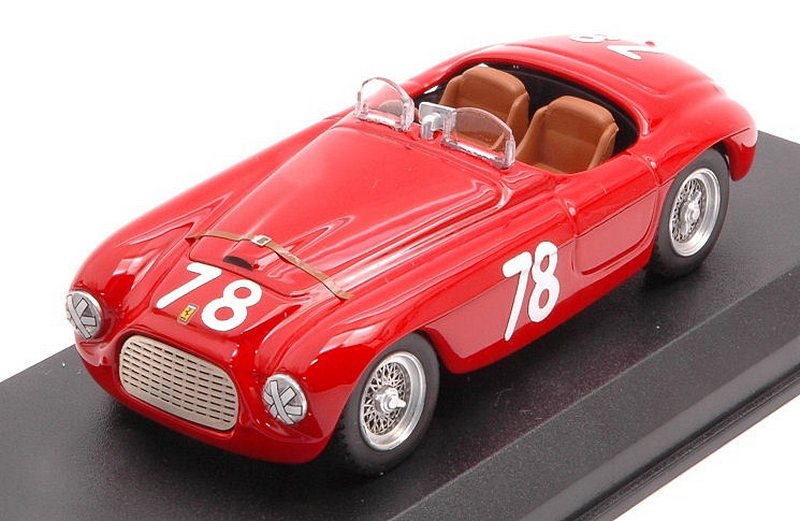 Ferrari 166 MM Barchetta #78 Coppa d'Oro di Sicilia 1951 P.Marzotto by art-model