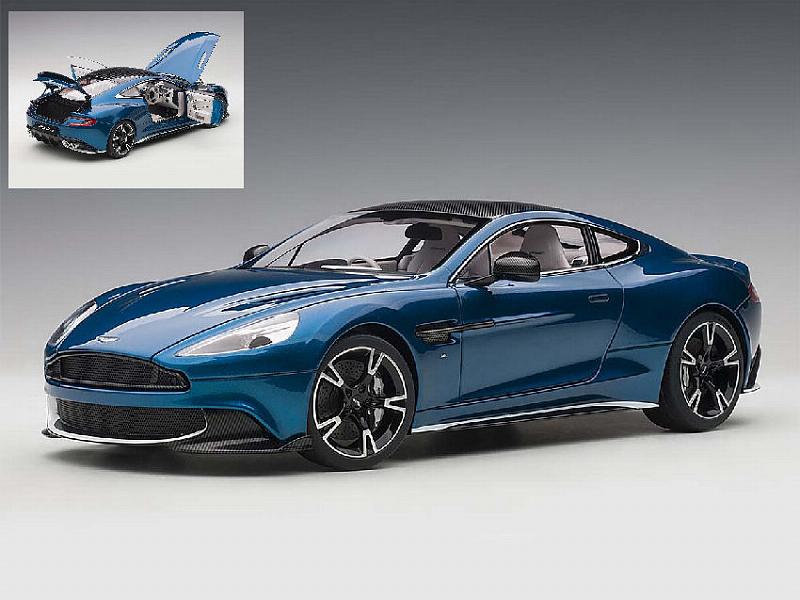 Aston Martin Vanquish S 2017 (Ming Blue) by auto-art