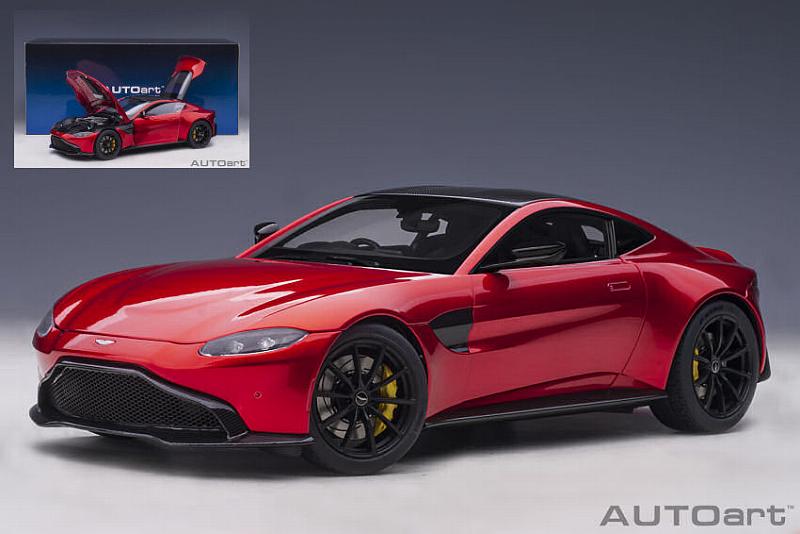 Aston Martin Vantage 2019 (Hyper Red) by auto-art