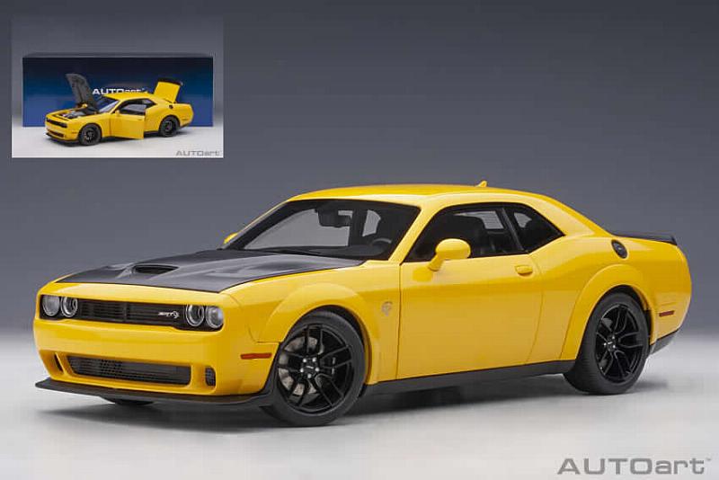 Dodge Challenger SRT 2018 (Yellow) by auto-art