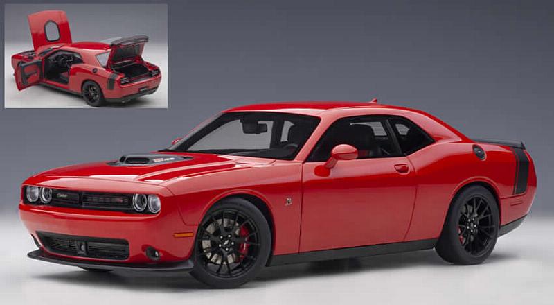 Dodge Challenger 392 2018 (Red) by auto-art
