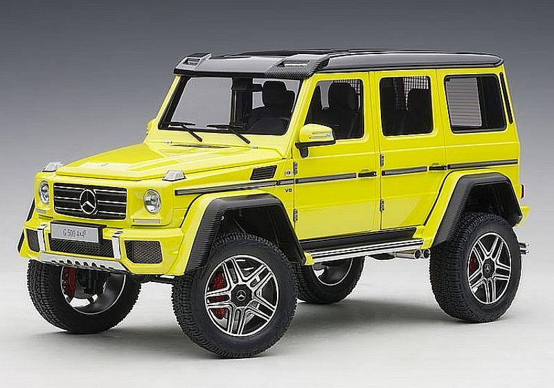 Mercedes G500 4x4-2 2016 (Yellow) by auto-art