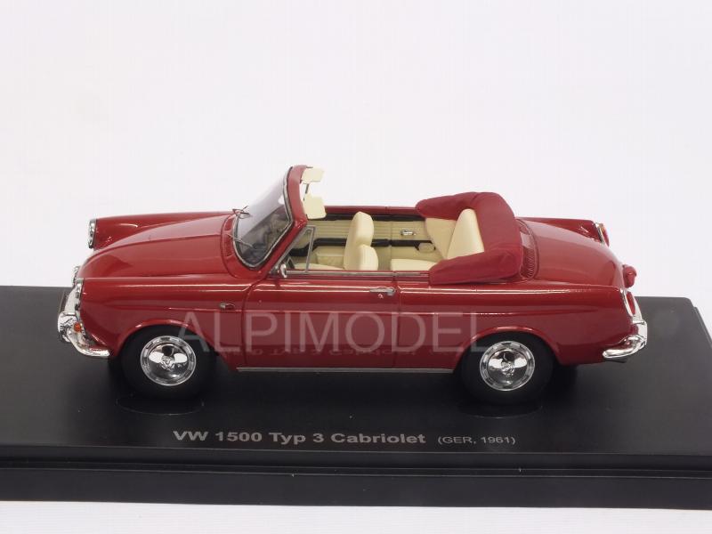 Volkswagen 1500 Typ 3 Cabriolet 1961 (Red) - avenue-43