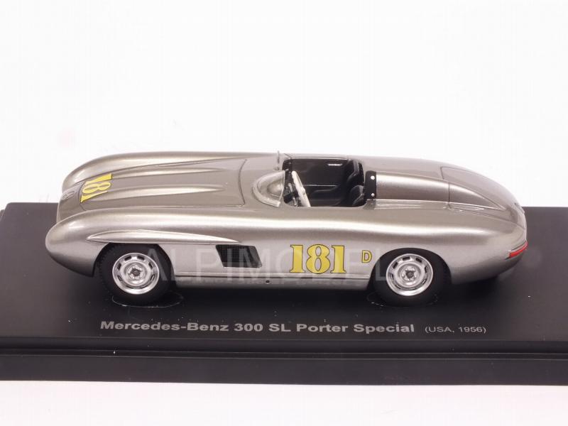 Mercedes 300 SL Porter Special #181 USA 1956 (Silver) - avenue-43
