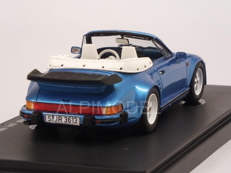 Porsche 911 SE Flatnose Cabriolet 1988 (Metallic Blue) - avenue43