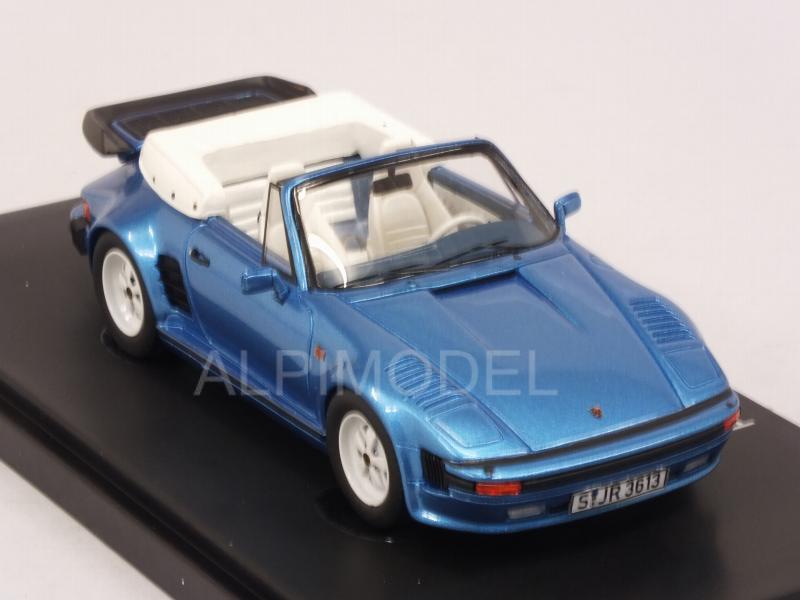 Porsche 911 SE Flatnose Cabriolet 1988 (Metallic Blue) - avenue43