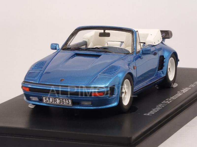 Porsche 911 SE Flatnose Cabriolet 1988 (Metallic Blue) by avenue43