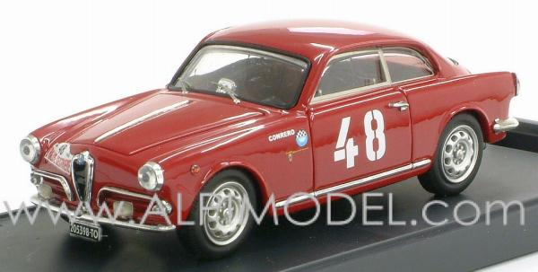 Alfa Romeo Giulietta Sprint Veloce #48 Rally Sestriere 1958 Ada Pace - Bartoletti by bang