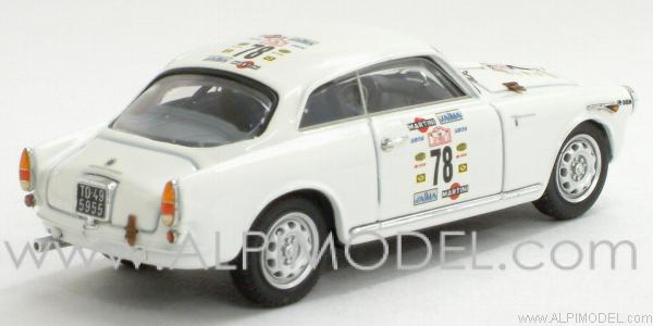 Alfa Romeo Giulietta Sprint 2nd Type #78 Montecarlo Sestriere 1987 Tessore - Mollica - bang