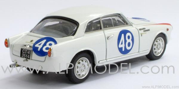 Alfa Romeo Giulietta Sprint 1st serie #48 Targa Florio 1960 Cocco - Sabbia - bang