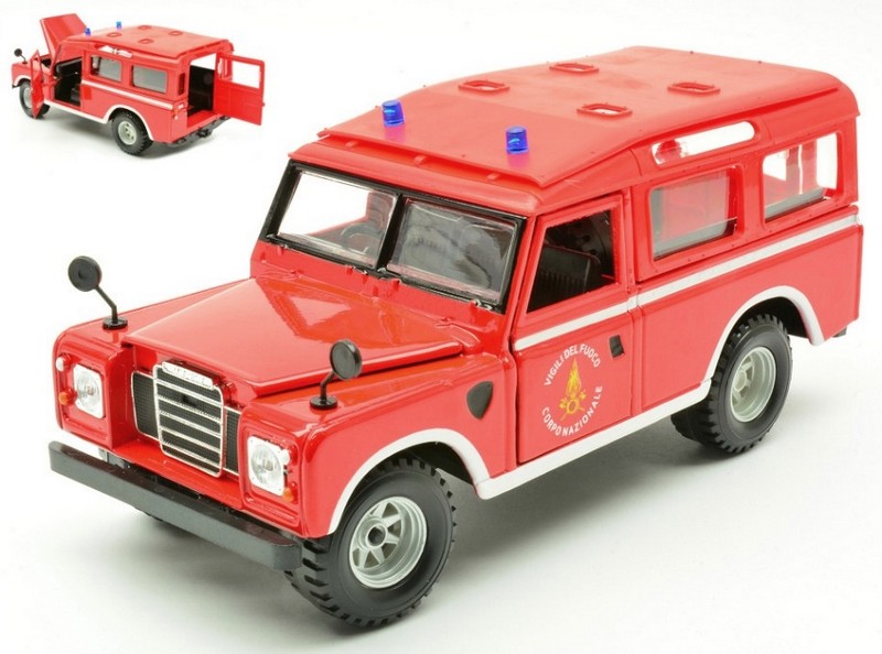 Land Rover Series II Vigili del Fuoco by burago