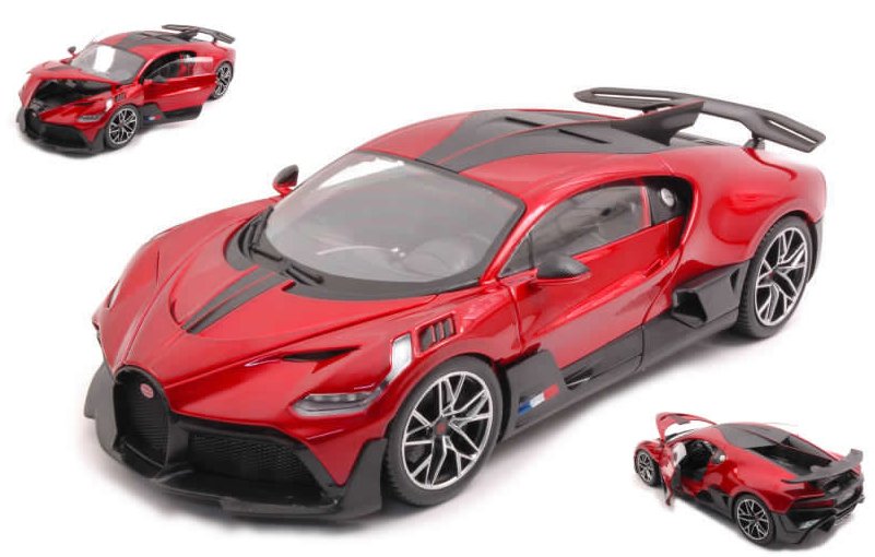 Bugatti DIVO (Metallic Red) by burago