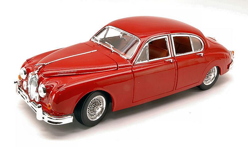 Jaguar MkII 1959 (Red) by bburago