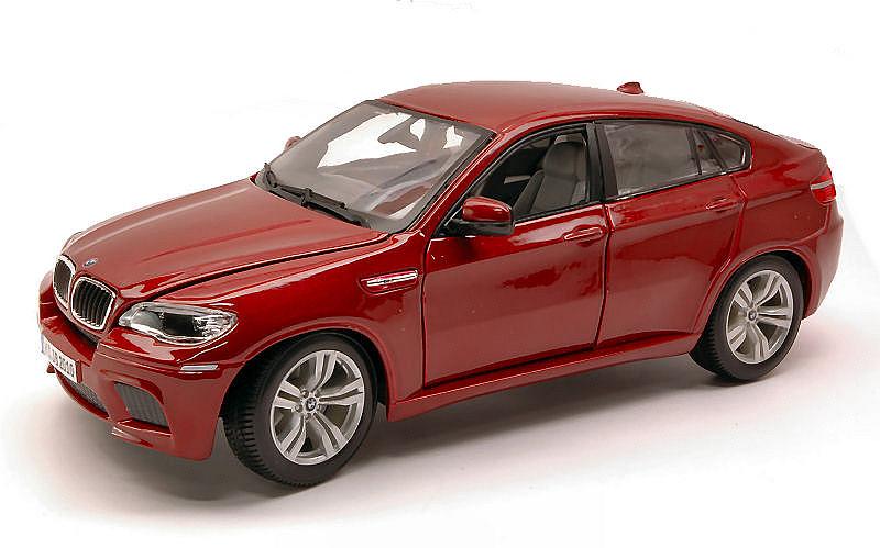 BMW X6 M 2010 (Red) by bburago