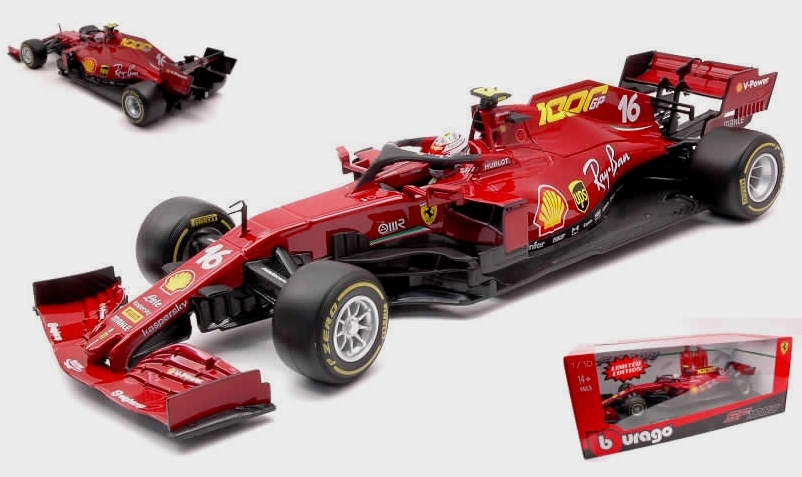 Ferrari F1 SF1000 #16 GP Tuscany 2020 Charles Leclerc - 1000th GP by burago