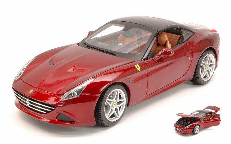 Ferrari California T closed 2014 (Amarant Metallic) Signature Edition by bburago