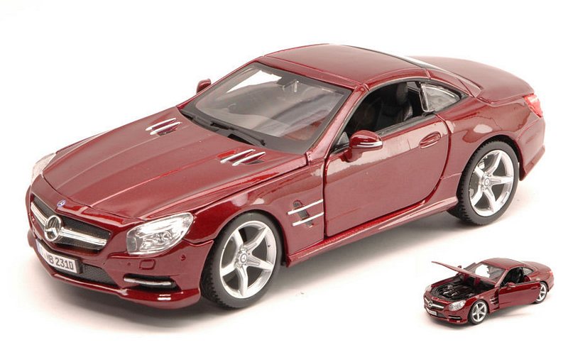 Mercedes SL 500 (R231) 2012 (Amarant Metallic) by burago